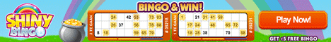 Glanzende bingo
