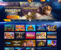 Capture d'écran du casino Bourane