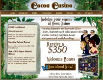 Zrzut ekranu kasyna Cocoa