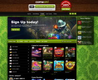 Screenshot van ComeOn Casino