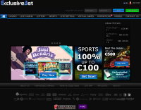 Captura de tela do ExclusiveBet Casino
