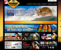 GDay Casino Ekran Görüntüsü