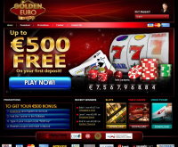 Golden Euro Casino skærmbillede
