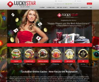 Lucky Star Casino skærmbillede
