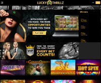 Lucky Thrillz Casino Screenshot