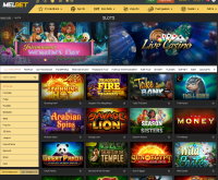 Melbet Casino Screenshot