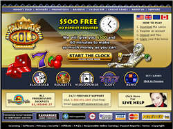 Capture d'écran du casino Mummys Gold