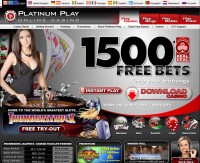 Скриншот казино Platinum Play