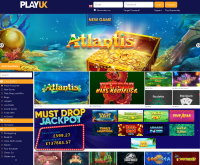 PlayUK Casino Screenshot