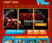 Capture d'écran du casino Ruby Slots