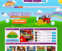 Zrzut ekranu Błyszczącego Bingo