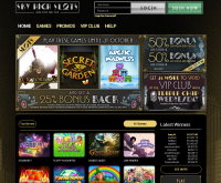 Capture d'écran du casino Sky High Slots