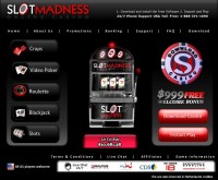 Capture d'écran du casino Slot Madness