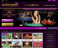 Capture d'écran du casino Magic Slots