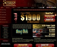 Superior Casino skærmbillede