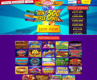 Super Mega Fluffy Rainbow Vegas Jackpot Casino Screenshot