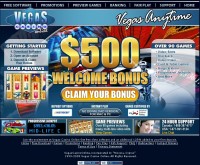 Schermata del casinò online di Las Vegas