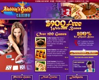 Captura de pantalla de Aladdins Gold Casino