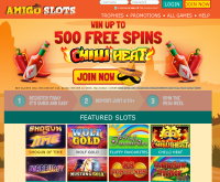 Amigo Slots Casinon kuvakaappaus