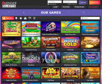 Avenger Slots Casinon kuvakaappaus