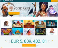 Schermafbeelding van Azartplay Casino