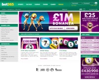 Schermata del Bingo di Bet365