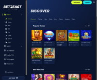 BetBeast Casino Skærmbillede