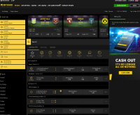 Bethard Sportsbook Skärmdump