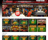 BetOnline Casinon kuvakaappaus