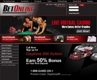 لقطة شاشة لـ BetOnline Sportsbook