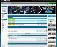BetVictor Sports Screenshot