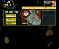 Black Lotus Casino Screenshot