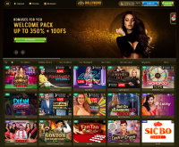 Capture d'écran du casino de Bollywood