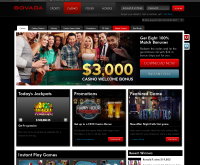 Bovada Casino skærmbillede