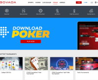 Skjermbilde av Bovada Poker