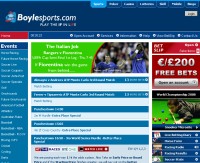 Boylesports skærmbillede