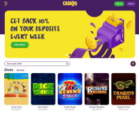 Casiqo Casino Screenshot