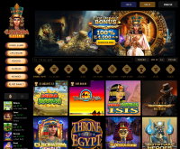 Cleopatra Casino Screenshot