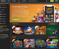 Capture d'écran du casino Cloudbet