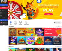 Captura de pantalla del casino Crazy Fox