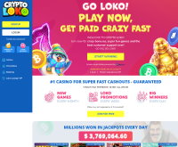 Captura de tela do Crypto Loko Casino