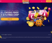 CryptoReels Casino Screenshot