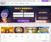 CryptoWild Casino Screenshot