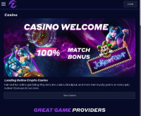 Screenshot des CryptoZpin Casinos