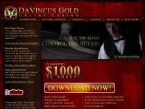 DaVincis Gold 카지노 스크린샷