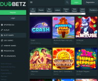 DuoBetz Casino Screenshot