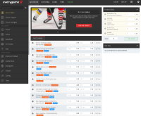 Screenshot von Everygame Sportsbook