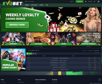 Skærmbillede af Evobet Casino