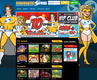 Capture d'écran du casino Fantastic Spins