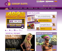 Captura de tela do Gossip Slots Casino